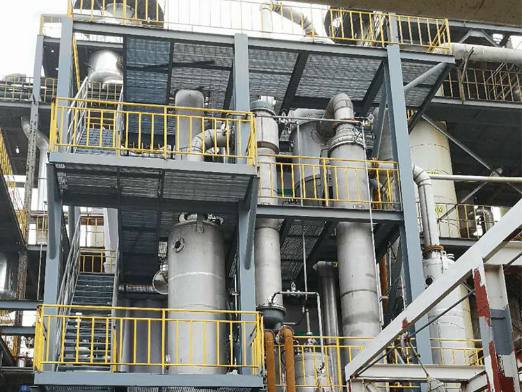 薄膜蒸發器組成(chéng) 薄(báo)膜蒸發器組成