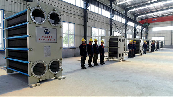 板式蒸發(fā)器組成之板式換熱器 板式蒸(zhēng)發器組成之板式(shì)換熱器