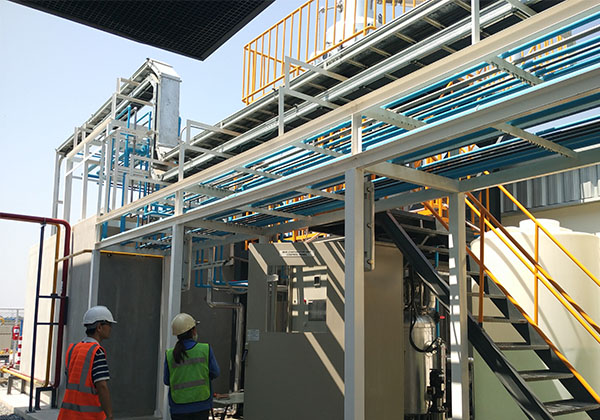 電鍍廢水處（chù）理案例（lì）MVR蒸發器