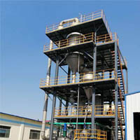 硫酸鈉蒸發結晶器（qì）安裝現場