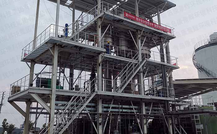 垃圾滲濾液處理案例（lì）雙效MVR蒸發器