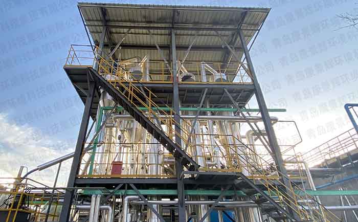 危廢焚燒高（gāo）鹽廢水 處理（lǐ）案例